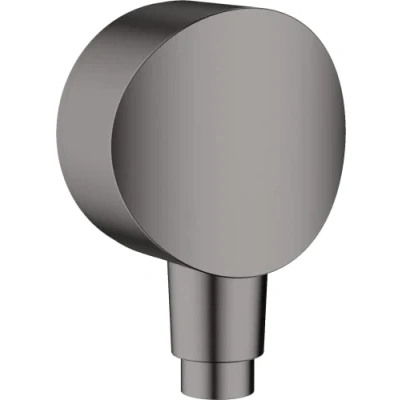 Afbeelding van hansgrohe fixfit s slangaansluiting dn15 brushed black chrome 26453340