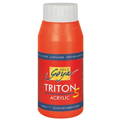 Afbeelding van Solo Goya TRITON S Rode Hoogbriljante Acrylverf 750ml