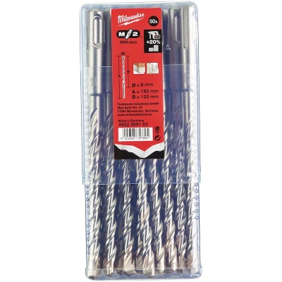 Afbeelding van Sds Plus Hamerboor M/2 8 X 160 Mm (50 Stuks)