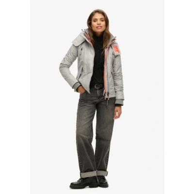 Afbeelding van Superdry Mountain Winterjas, Dames, Maat: 38, Dove grey