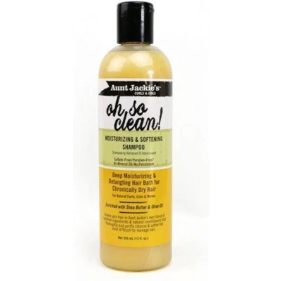 Afbeelding van 3x Aunt Jackie&#039;s Oh So Clean Shampoo 355 ml