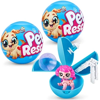 Afbeelding van 5 Surprise Pet Rescue Series 1 Mystery Collectable Capsule (2 Pack)
