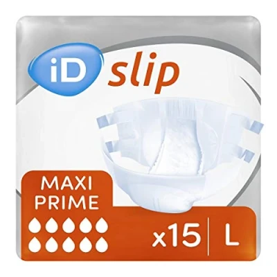 Afbeelding van ID slip maxi prime LARGE plakluier meest absorberende luier die er is!