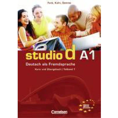 Afbeelding van Studio D A1/1 Kurs /Ub+CD: und Ubungsbuch mit Lerner CD A1 (Einheit 1 6): A1: Teilband