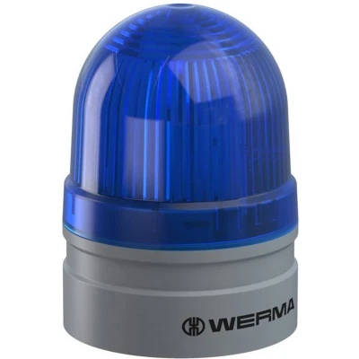 Afbeelding van Werma Signaltechnik Signaallamp Mini TwinFLASH 24VAC/DC BU 260.520.75 Blauw 24 V/DC