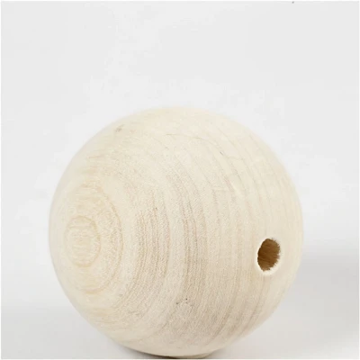 Afbeelding van Creativ Company Houten Kraal 6mm, 3st.
