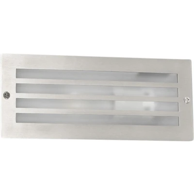 Afbeelding van QAZQA Moderne inbouwlamp staal IP44 Hurricane