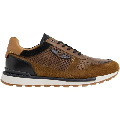 Afbeelding van PME Legend Aircobra Sneakers Leren Sneaker Heren Cognac Maat 40