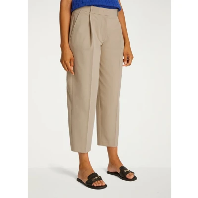 Afbeelding van Tommy Hilfiger Stretch Chino, Dames, Maat: 40, Beige