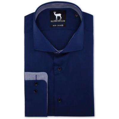 Afbeelding van Gents Blumfontain NOS Navy Katoen Maat 4XL 49/50