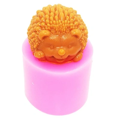 Afbeelding van LC Hedgehog N529 Mould Craft Art siliconen zeep matrijs ambachtelijke mallen DIY handgemaakte kaars
