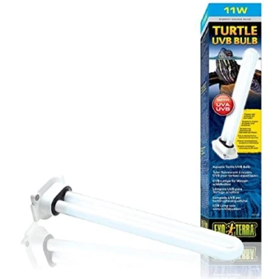 Afbeelding van Exo Terra Turtle UVB lamp, lamp voor waterschildpadden, 11W, wit