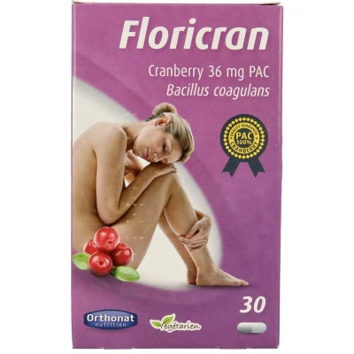 Afbeelding van Orthonat Floricran Cranberry Capsules 30CP