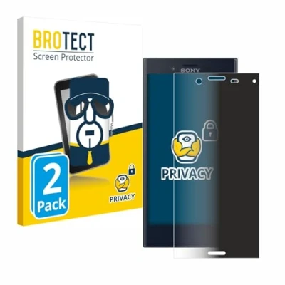 Afbeelding van BROTECT privacy screenprotector voor Sony Xperia X Compact Folie Beschermfolie Blauwlichtfilter (2 Stuks)