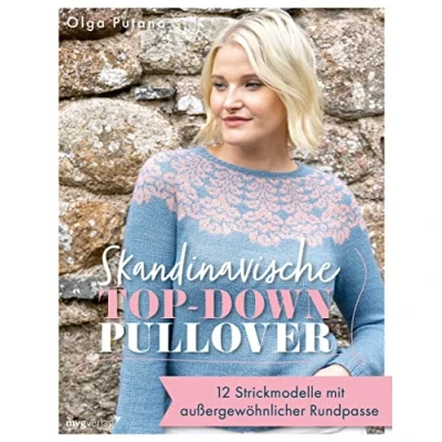 Afbeelding van Skandinavische Top down Pullover: 12 Strickmodelle mit außergewöhnlicher Rundpasse