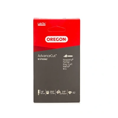 Afbeelding van Oregon AdvanceCut 91PX zaagketting geschikt voor 45 cm Bosch, Dolmar, Gardol, Greenworks, Matrix, Scheppach motorzagen, 62 aandrijfschakels