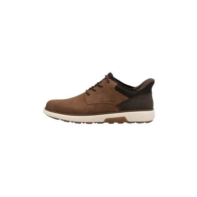 Afbeelding van Rieker Sneakers laag, Heren, Maat: 40, Braun Veloursleer