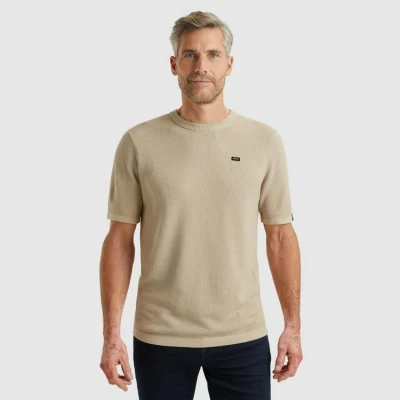 Afbeelding van Vanguard Tshirt Effen Zand M