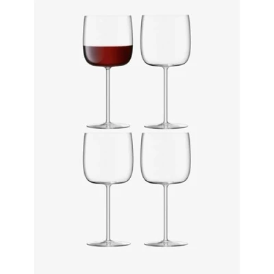 Afbeelding van Rode Wijnglas L.S.A. Borough 450 ml (4 Delig)