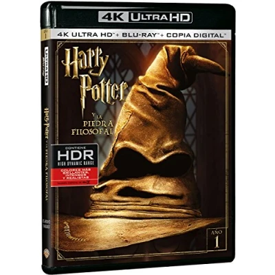 Afbeelding van Harry Potter en de steen der wijzen [Blu Ray 4K]+[Blu Ray]