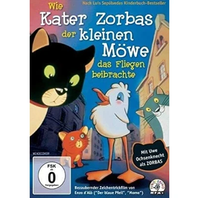 Afbeelding van Wie Kater Zorbas der kleinen Möwe das Fliegen beibrachte