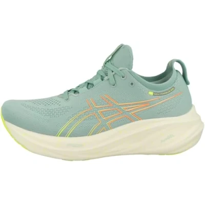 Afbeelding van Asics Gel Nimbus 26, damessneakers, 35,5 EU, Light Celadon Safety Yellow, 35.5 EU
