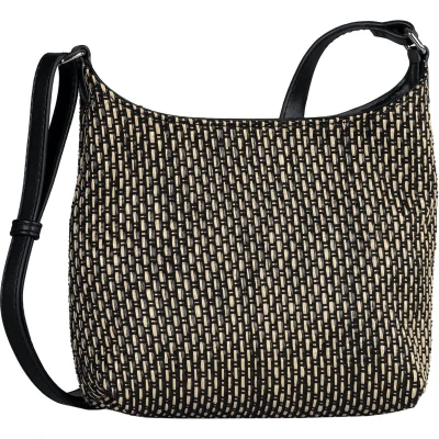 Afbeelding van TOM TAILOR Schoudertas Leana Cross Bag Black / Sand Zwart