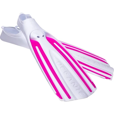 Afbeelding van Oceanic Viper 2 Ff Fins White/Pink Xs (36 38)