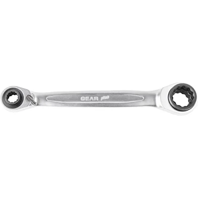 Afbeelding van KS Tools 503.4554 4in1 GEARplus Dubbele ratelringsleutel, omschakelbaar, 30x36 32x34mm