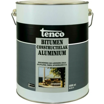 Afbeelding van Tenco Bitumen Constructielak Aluminium 5 ltr