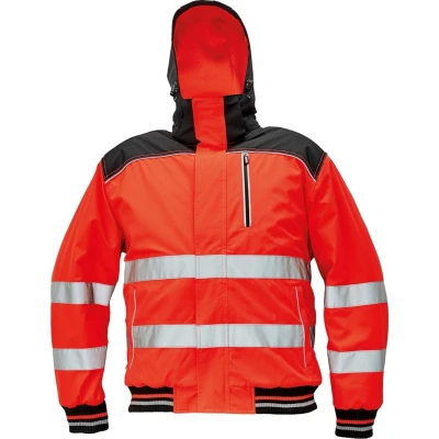 Afbeelding van CRV Knoxfield Hi Vis Pilot Winterjas 03010466 Fluo Rood