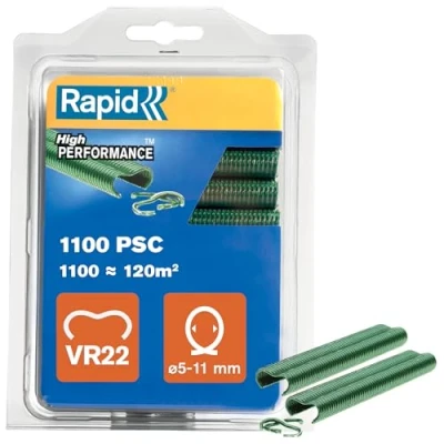 Afbeelding van Rapid VR22 Hekwerk Hogringen Groen, 1.100 stuks 40108807
