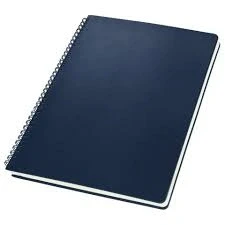 Afbeelding van 3x Notitieboek Conceptum A4 zwart spiraal lijn HC 160pag 80gr