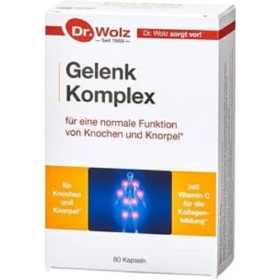 Afbeelding van Dr. Wolz Gewrichts Complex Supplement voor Gewrichten en kraakbeen Omega 3 Chondroitine Glucosamine EPA / DHA