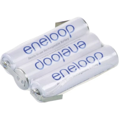 Afbeelding van Panasonic eneloop Reihe F1x3 Accupack Aantal cellen: 3 Batterijgrootte: AAA (potlood) Z soldeerlip NiMH 3.6 V 750 mAh