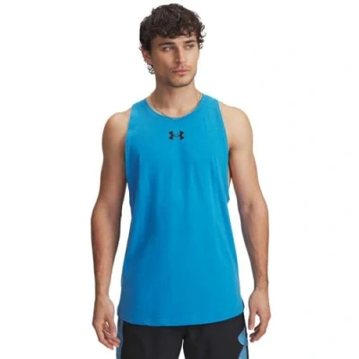 Afbeelding van Under Armour ZONE TANK Top, Heren, Maat: Medium, Ether blue/black