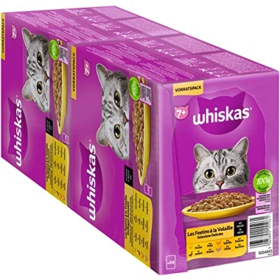 Afbeelding van Whi Core 7+ Gevogelte Selectie In Jus (24X85G)