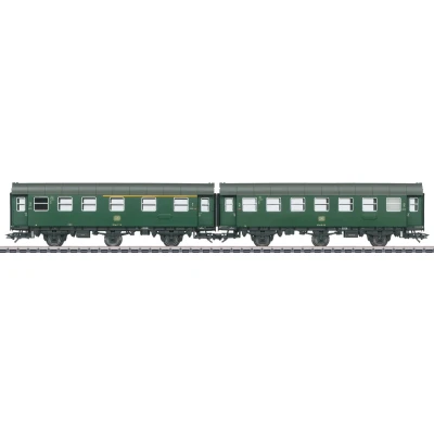 Afbeelding van Märklin 43175 H0 ombouwrijtuig paar 1e/2e+2e kl. Van de DB