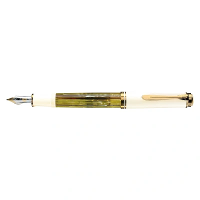 Afbeelding van Pelikan Souverän M400 Turtle White FP EF