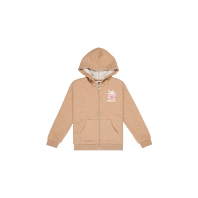 Afbeelding van Roxy Fleece trui SURF FEELING RITS GEBRUSHED Meisje Bruin 8
