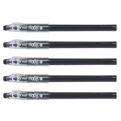 Afbeelding van Pilot Frixion Ball Stick Tip 07, zwart, 5 stuks