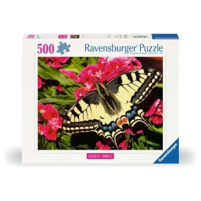 Afbeelding van Ravensburger Puzzle 12001335, Colorful Animals Schmetterling 500 Teile für Erwachsene und Kinder ab 12 Jahren: