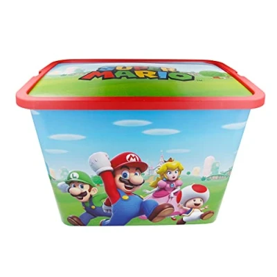 Afbeelding van Super Mario Opslag Klikdoos 23L 8412497095964