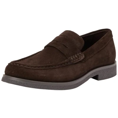 Afbeelding van Geox Heren Uomo Claudio C Moccasin, Dk Coffee, 46 EU, EU