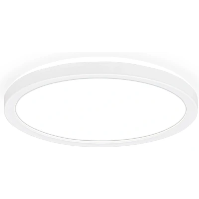 Afbeelding van B.K.Licht led Plafonniére met indirect licht paneel 24 x 3cm 4.000K 16W