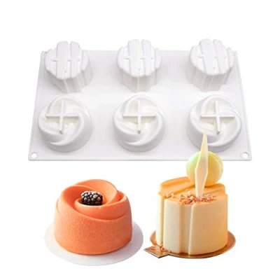 Afbeelding van mousse /cakevorm, siliconen bakvormen voor cake 3D bakvorm, doe het zelf dessertvorm