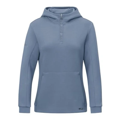 Afbeelding van JAKO Sweater met kap Pro Casual wit 34 smokey blue / 36