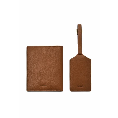 Afbeelding van Fossil GIFT SET Portemonnee, Dames, Maat: One Size, Brown