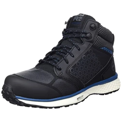 Afbeelding van Timberland Pro Heren Reaxion NT FP S3 brand en veiligheidsschoen, zwart Morrocan blauw, 11 UK