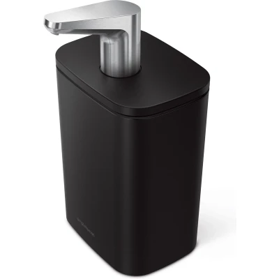 Afbeelding van Zeepdispenser Simplehuman Zwart 473ml